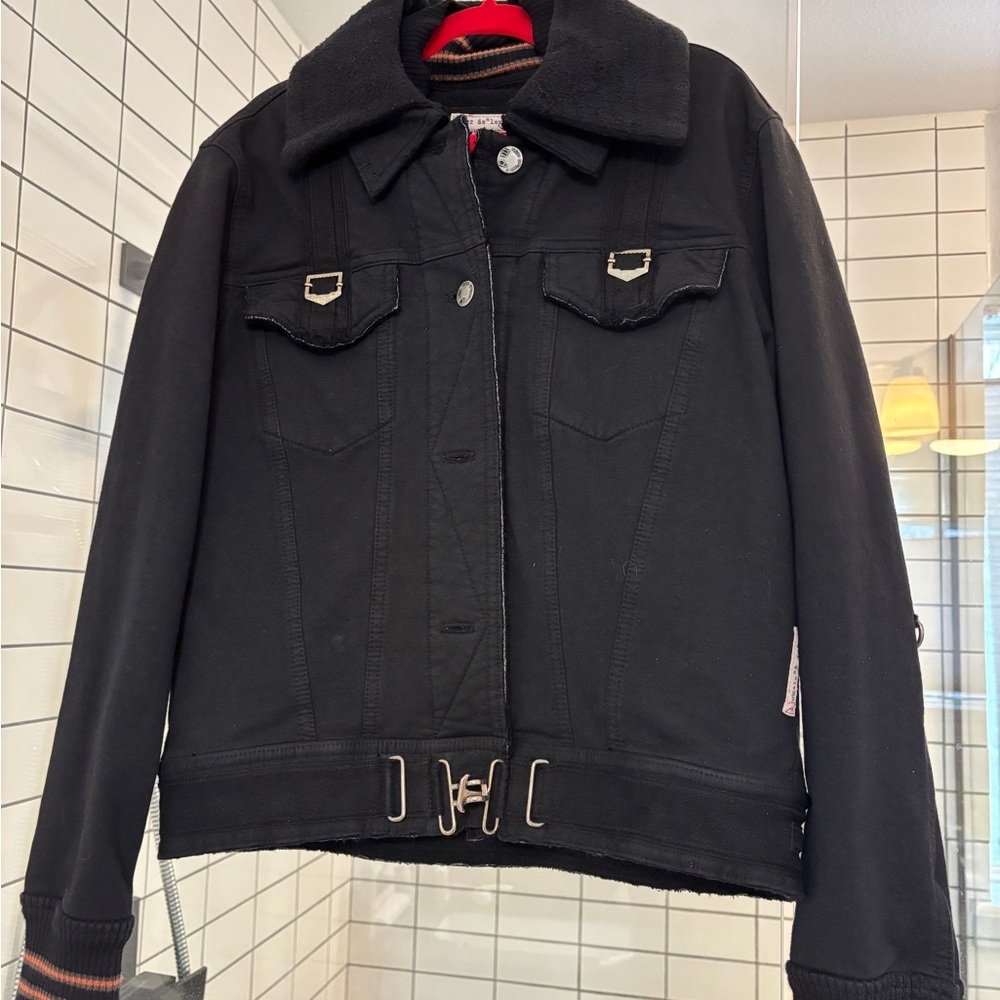 Classic Black Jean Jacket for Women